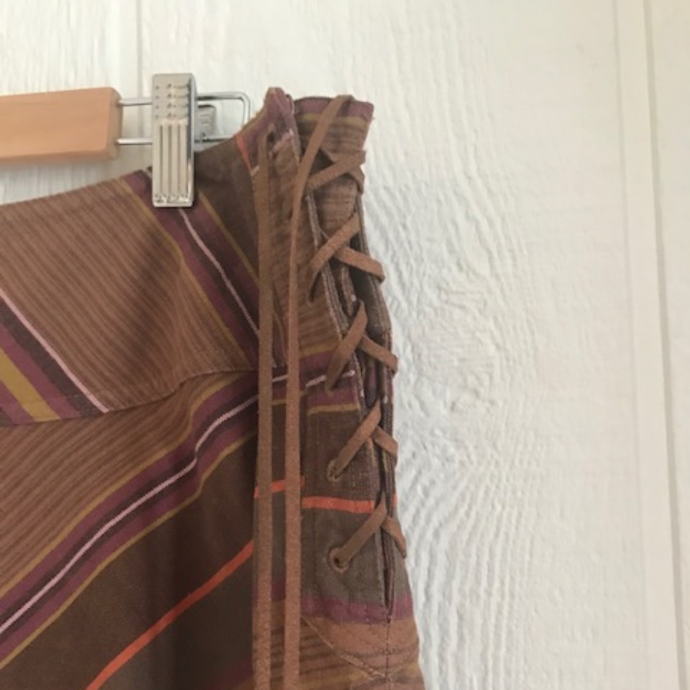 LAUREN RALPH LAUREN GEOMETRIC NATIVE INSP. SKIRT12 - Picture 2 of 5